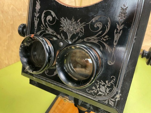 Type de visionneuse stéréo Graphoscope 1880