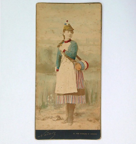 Carte de visite studio Nadar, Paris