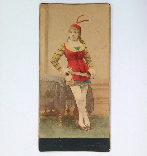 Carte de visite estudio Nadar, París