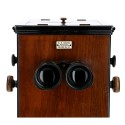 Tabletop Stereo Viewer R. R. Beard rosewood Manufacturer