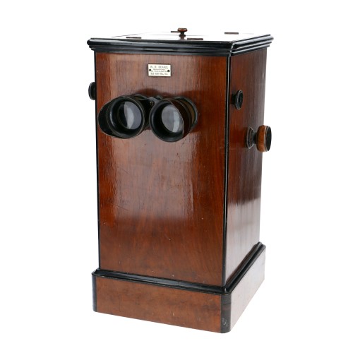 Tabletop Stereo Viewer R. R. Beard rosewood Manufacturer