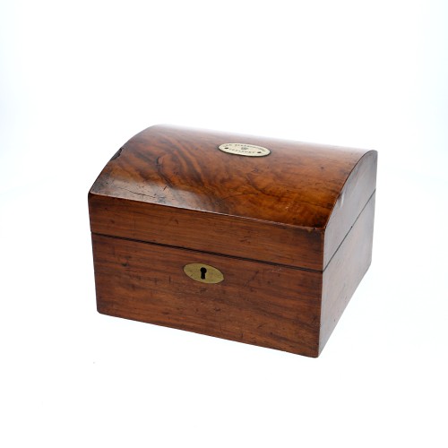 Stereoscopic storage box walnut wood The Stereoscopic Treasury