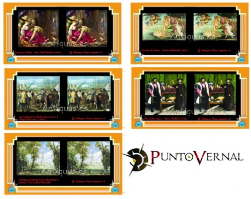 VISOR Estereo (Visor Antiquus) 10 obras maestras de la Pintura'