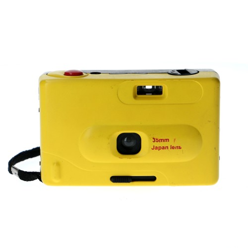 35mm camera yellow