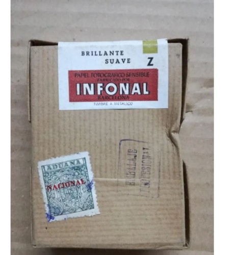 Box Infonal Garriga Rajar papier photo 5x7 100 feuilles emballage non ouvert