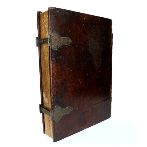 Zograscope forme de livre géant du XVIIIe siècle donnant sur 1790-1820