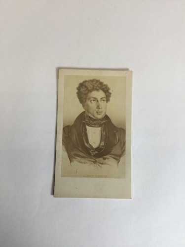 Carte de visite Alejandre Dumas