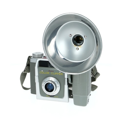 Clipperton Asno Ansco Color Camera with briefcase