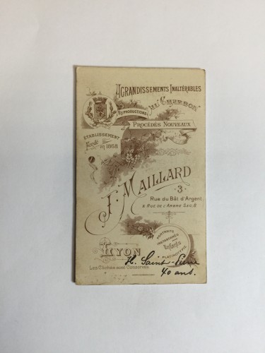 Carte de visite