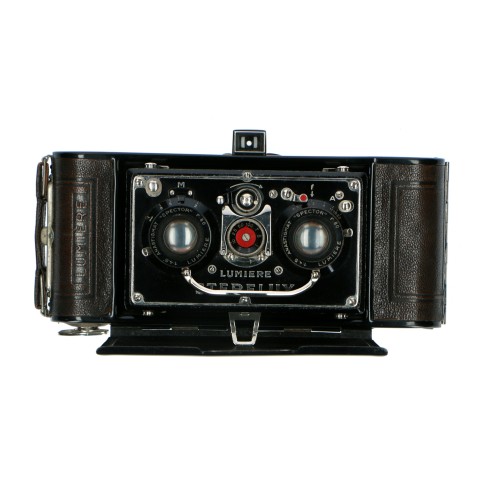 Lumiere caméra stéréo Sterelux avec étui et un trépied