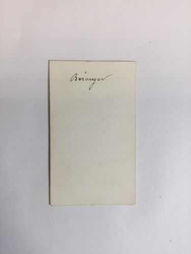 Carte de visite