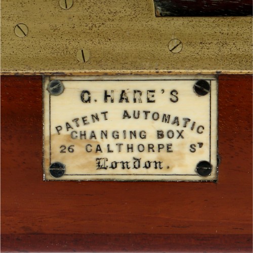 Porta placas siglo XIX