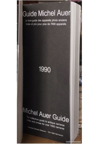 Michel Auer¡ book ¡Guide price 7,000 old photographic equipment