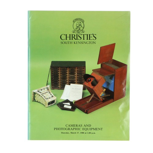 Christies Caméras de collecte de catalogue et matériel photographique