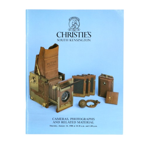 Catálogo Christies colección cámaras y equipamiento fotográfico