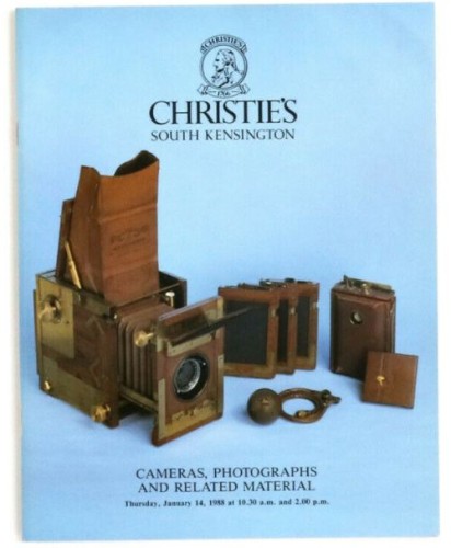 Christies catalog collection cameras and photographic equipment