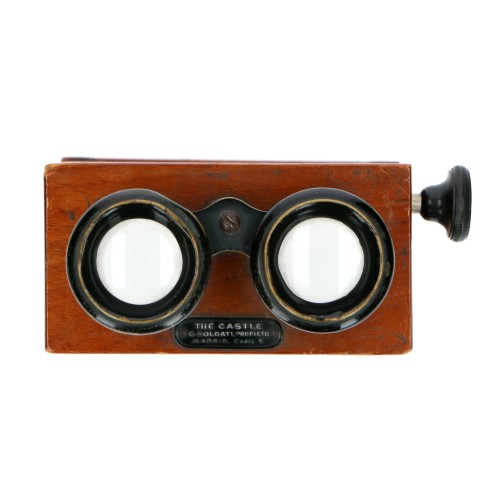 Wood stereo viewer