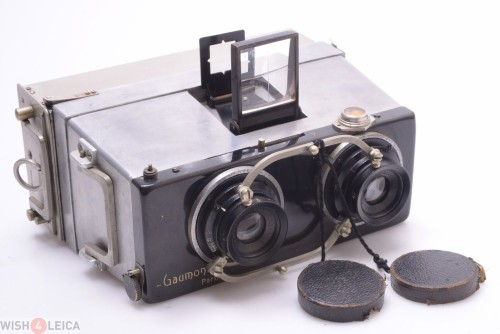 Spido Gaumont Stereo Camera Model D 6x13