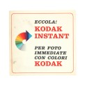 Photo advertising KODAK URGE