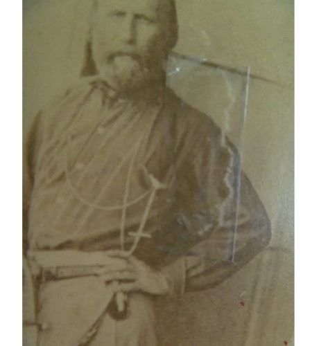 Carte de visite Guiseppe Garibaldi de J. Laurent