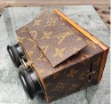 Unis stereo viewer-France Louis Vuitton fabric wrapped