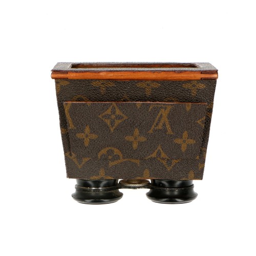 Unis stereo viewer-France Louis Vuitton fabric wrapped