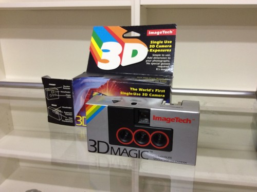 Image Tech 3D stereo camera disposable camera