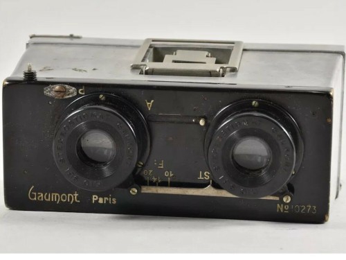 Gaumont Stereo Camera Photoplastik
