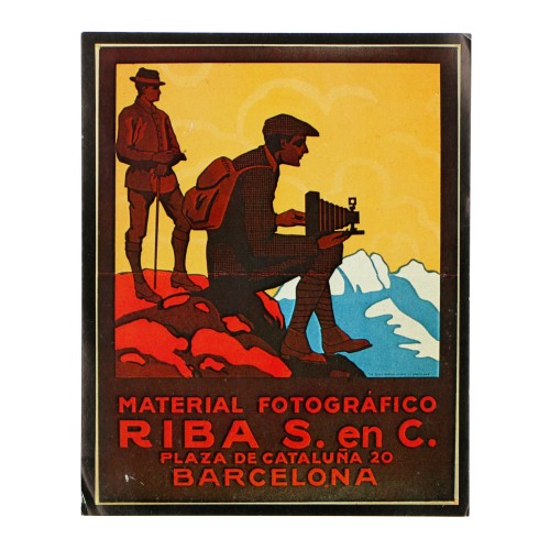 Cartel casa Riba