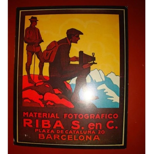 Cartel casa Riba