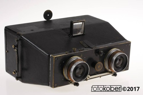 Stereo Camera Stereo Jumelle H. Bellieni 8x9cm