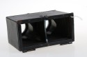 Black stereo viewer 6x13cm