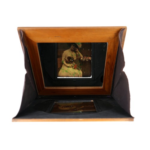 Wooden foldable viewfinder Autochrome 13/18