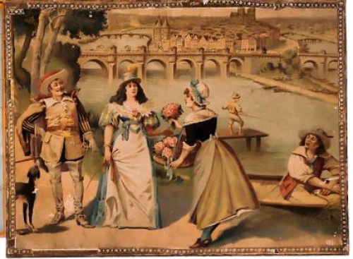 Puzzle late nineteenth century lithograph