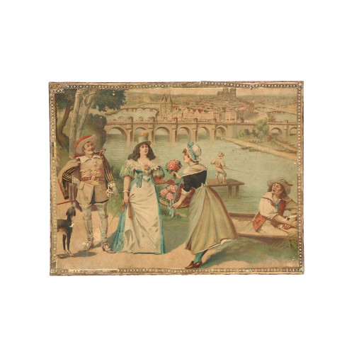 Puzzle late nineteenth century lithograph