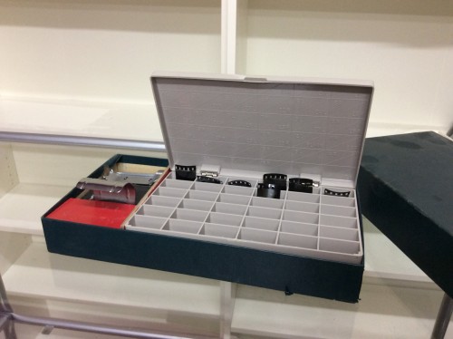 Montador de diapositivas estereo Realist