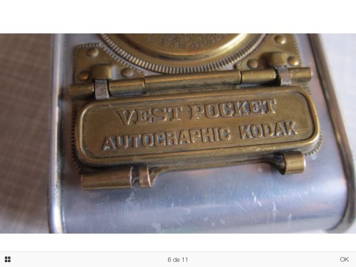 Appareil photo Kodak. 1917 poche de veste