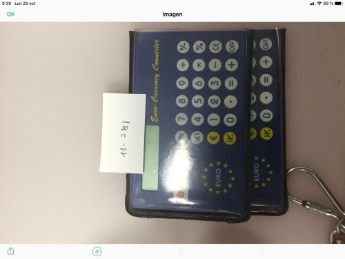 Fuji Calculator euros x2