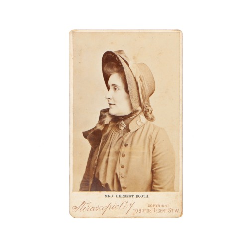 CDV Mrs. Herbert Booth Salvation Army, de London Stereoscopic Company