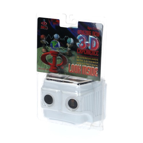 VIsor estéreo 3D IQ con 20 estereocartas XM Corp.