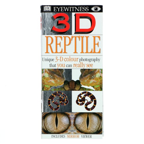 Libro 3D Reptile con espejo - DK (Ingles)