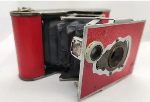 Cámara Kodak Vest Pocket Roja