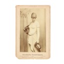 Carte de Visite  desnudo Fotografo M. Nonnenbruch