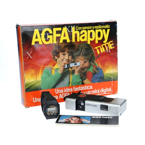Agfa camera clock Happy Time