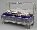 Caleidoscopio de perlas en caja cristal
