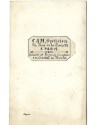 Carte de visite Napoleón III emperador de Francia, retrato iluminado de CAM Opticien