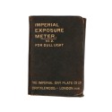 Fotometro The Imperial Dry Plate Co. for bright Light Nº1 y Nº2