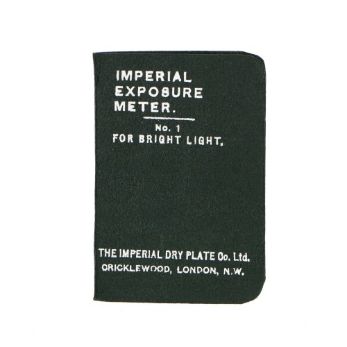 Fotometro The Imperial Dry Plate Co. Exposure Meter for bright Light Nº1