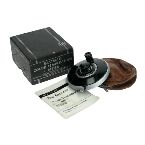 Fotometro Colorimetro Eastman Kodak con funda y caja