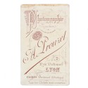 Carte de Visite Fotografo A.Prouzel